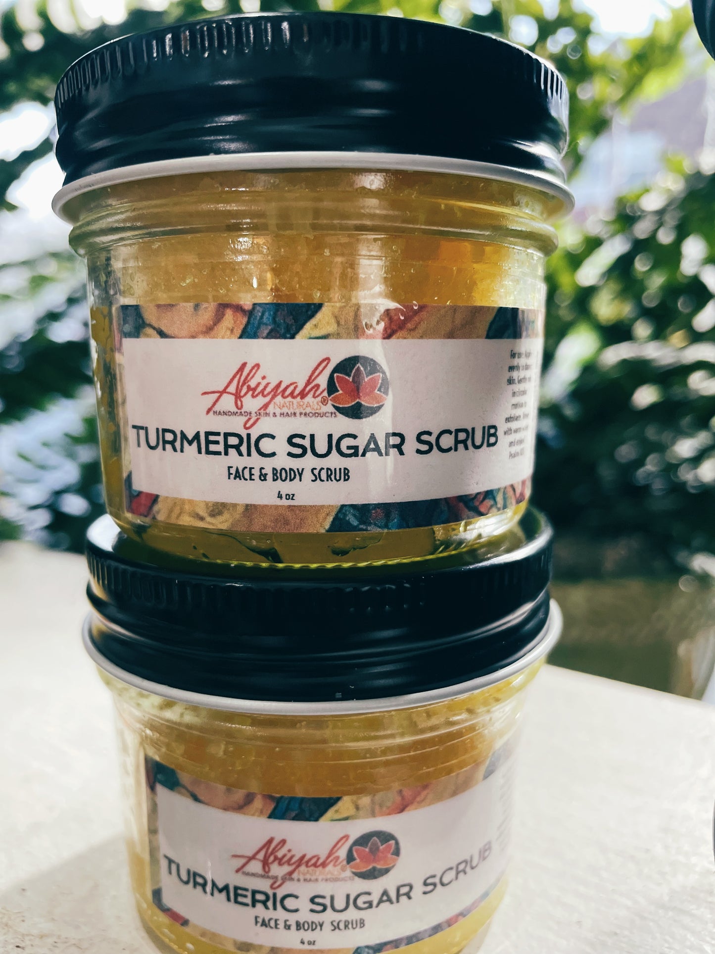 Turmeric Sugar Scrub