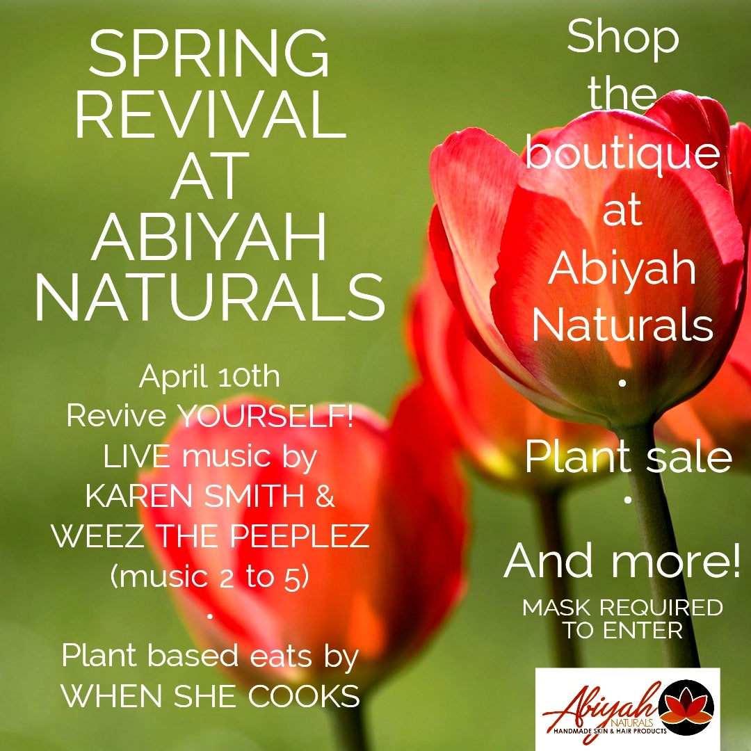 Happening at ABIYAH NATURALS in East Falls!