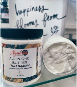All- in- One: Hair and Body Butter 8 OUNCE
