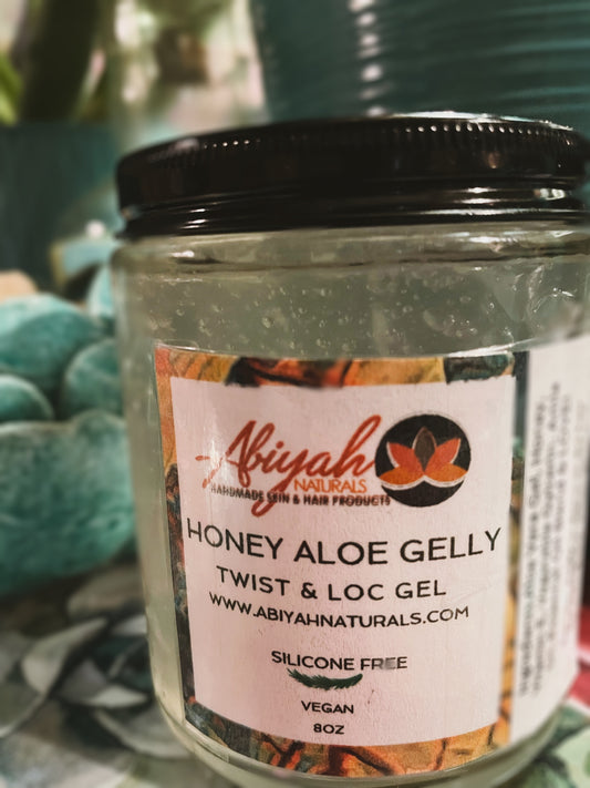 Honey Aloe Gelly — Natural Loc & Twist Gel for Natural Hair