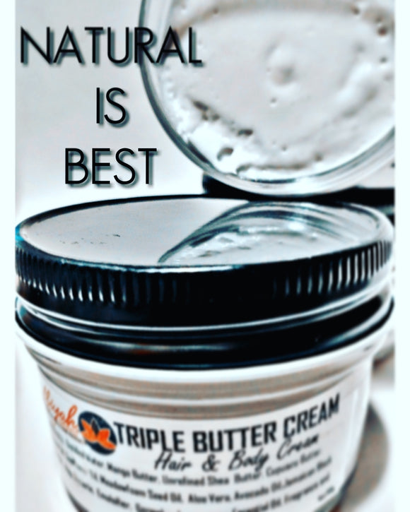Triple Butter Cream- Hair & Body Cream