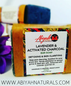 Lavender Activated Charcoal Soap