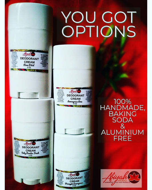 Abiyah Naturals Deodorant Cream Stick