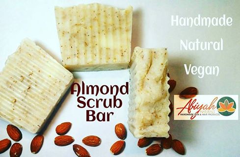 Almond Scrub Bar